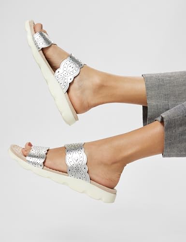 Image of Lee Cooper Women's LCW10108 Silver Slider 36EU