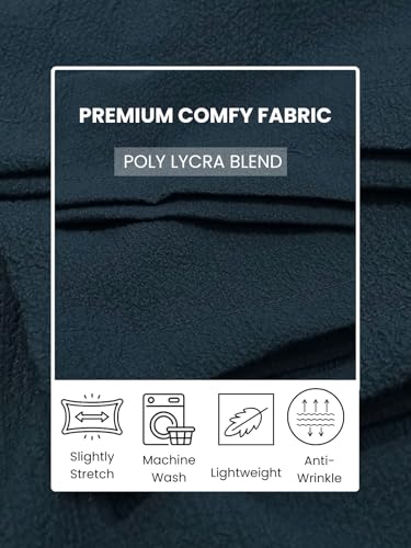 Image of GRECIILOOKS Trousers for Women High Waist | Wide Leg Trousers | Office Wear Pleated Korean Pants for Women's | Elegant Formal Pants