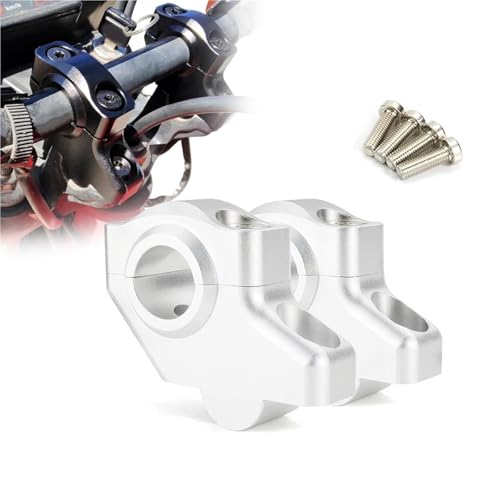 Rehausseurs guidon 22mm Yamaha TDM 900 et FZ8 en aluminium usiné