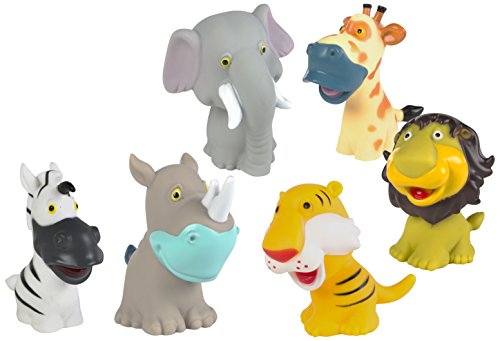 Color Baby - Animal Selva Vinilo, 9.5 X 6 X 6 Cm, Surtido A Elegir 1, Incluye 1 Animal, (37414)