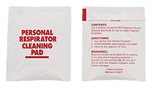 Allegro 1001 Respirator Cleaning Pad thumb #2