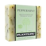 Plantlife Aromatherapy Herbal Soap Peppermint -- 4 oz