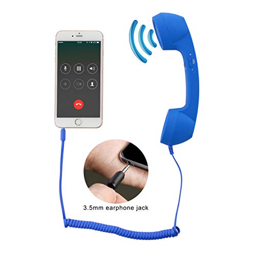 CM-Vintage-Retro-Telephone-Handset-Cell-Phone-Receiver-MIC-Microphone-for-Cellphone-Smartphone-35-mm-Socket