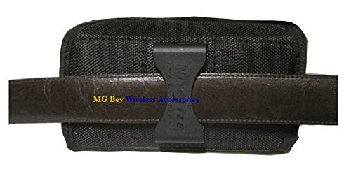 Nite Ize Nylon Cell Phone Pouch For Samsung Galaxy S23 S22 S21 S20+ Plus 5G / S20 Holster Belt Clip Holder, Rugged, Heavy Duty, Fit (Defender/Commuter) Case - Sideways #TOP5
