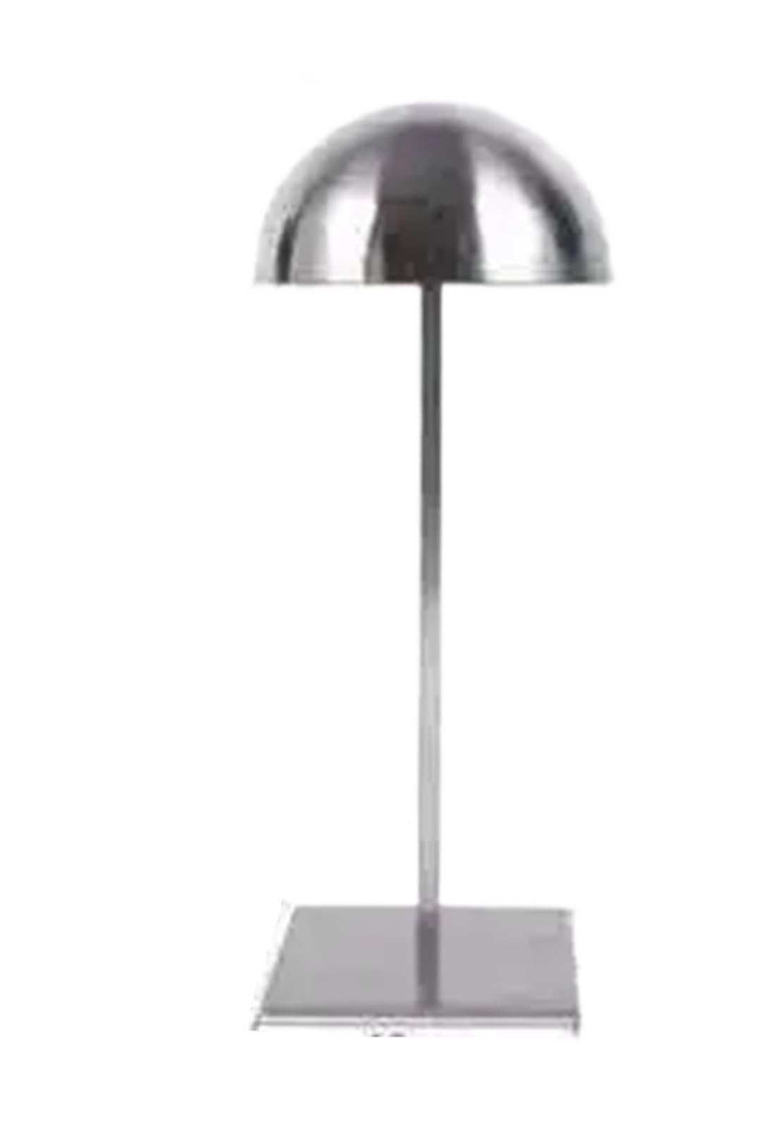 zyrqon Stainless Steel Hat Shelf Display Stand Rack Cap Clothing Store Floor Props