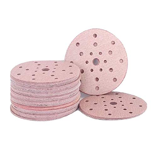 Disco abrasivo con velcro Premium Lady 's Line® de 21 orificios, diámetro de 150 mm, para carrocería de coche o moto (P120, 100 discos)