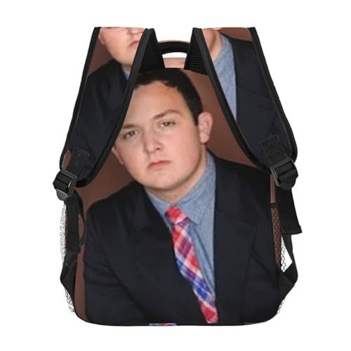 P-arty Hard Gibby Funny Backpack, Lightweight Casual Student Backpack, Student Backpack Black4