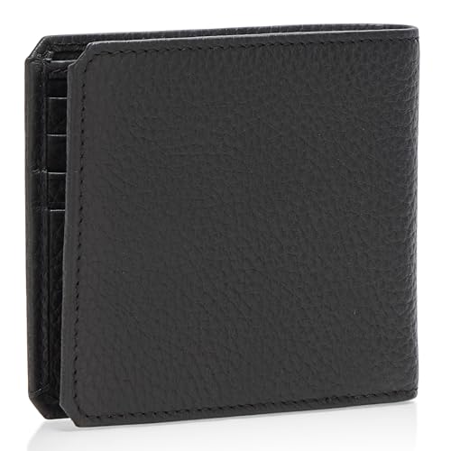 HUGO, Nesh Stacked Logo Bifold Wallet, Catfish Black, One Size2