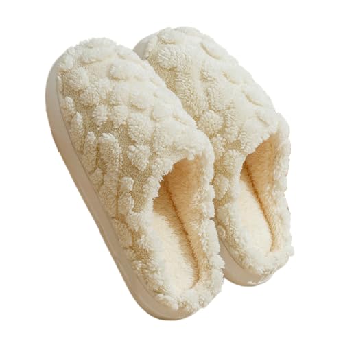 Premium Comfort Fleece Women's Fuzzy House Slippers Cute Indoor Soft Warm Kawaii Shoes Memory Foam Sole