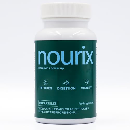 Nourix – Gélules Naturelles à base d’extraits d’algue, d’avocat et de thé vert – Formule végétale premium – 60 gélules. (1)