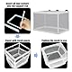1 Stück Fischtank-Isolierungsnetzbox, Mit 1 Stück Ersatznetz, Aquarium-Isolierungsbox, Mit Saugnapf-Isolierungsnetz, Jungfischbrutnetz, Zusammengebaute Fischbrutbox, Zuchtbox, Zuchtbox