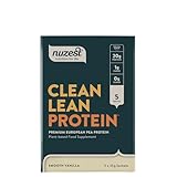 Vegan Protein Powders by Nuzest - Clean Lean Protein - Smooth Vanilla - Plant Based Pea Protein Shake - Low Carb - Gluten Free - Dairy Free - 5 x 25g Sachets (5 Servings)