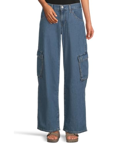 Levi's Women's Superlow Loose Cargo Denim