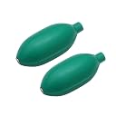 Blood Pressure Pump Bulb for Manual BP Monitor Cuff, Universal Replacement for Aneroid Sphygmomanometer, Green, Pack of 2 gallery image