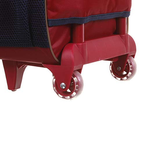 Mala Escolar G com Rodinhas, Capitã Marvel, DMW Bags, 11646, Colorida