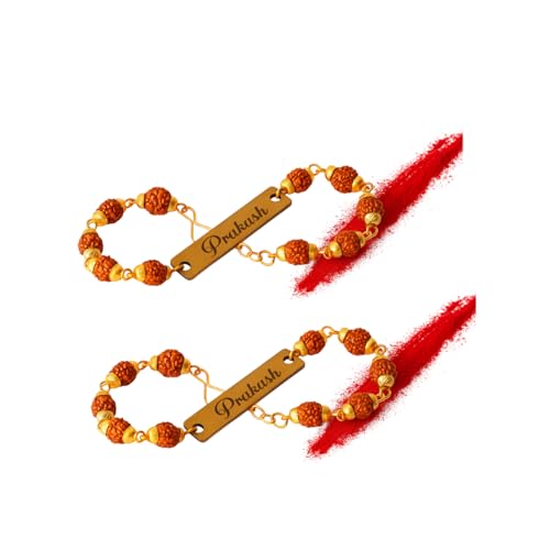 Image of PersonalisedRakhi For Brother | Best & TrendyRakhi for bhai | Customized nameRakhi for Rakshabandhan