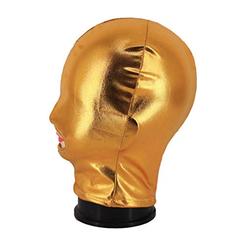 Image of Metallic Cycling Face Neck Mask Hat Ultra Balaclava Hood