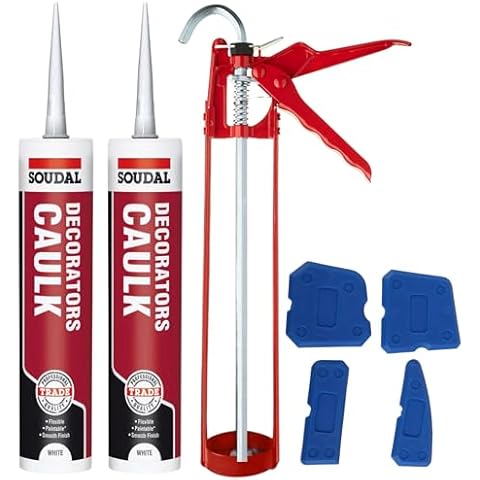 Decorators Caulk White Bundle with Tools Cover