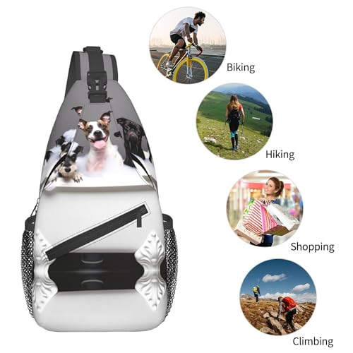 Mochila Sling para Hombre y Mujer, Bolsa Compacta para Senderismo miniatura 5
