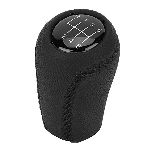 Aramox Gear Shift Knob, Car Gear Stick Shift Knob Head For Mazda 3 Bk Bl 5 Cr Cw 6 Ii Gh Cx-7 Er Nc Iii Mx-5 2005-2011 (6 Speed) #TOP4