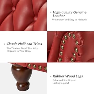 Hulalahomegenuineleatherreclinerchairsetof2wsolidwoodfeetmodernadjustabletuftedpushbackarmchairwrivetdecorationhometheaterseatingrecliningsofaforlivingroomred Urban Country Home Decor Hulala home genuine leather recliner chair set of 2 wsolid wood feet modern adjustable tufted push back arm chair wrivet decoration home theater seating reclining sofa for living room red urban country home decor