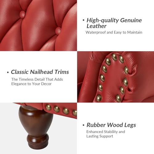Hulalahomegenuineleatherreclinerchairsetof2wsolidwoodfeetmodernadjustabletuftedpushbackarmchairwrivetdecorationhometheaterseatingrecliningsofaforlivingroomred Urban Country Home Decor Hulala home genuine leather recliner chair set of 2 wsolid wood feet modern adjustable tufted push back arm chair wrivet decoration home theater seating reclining sofa for living room red urban country home decor