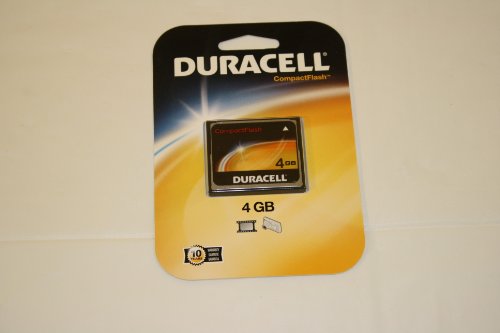 Duracell 4 GB 133x USB 2.0 Compact Flash Card DU-CF-4096-R