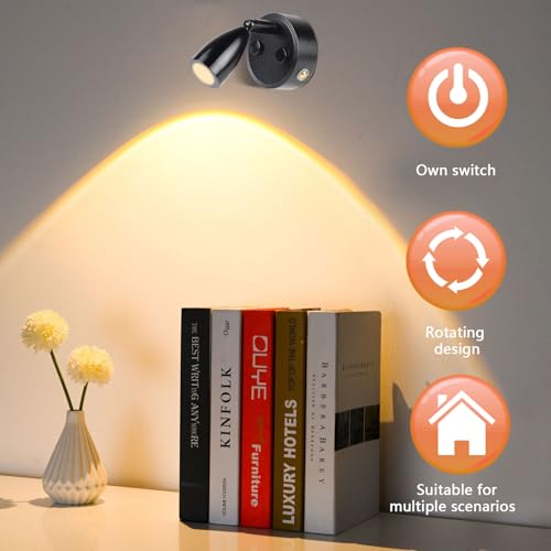 Lampe 12v led camping car avec interrupteur tactile réglable - 5