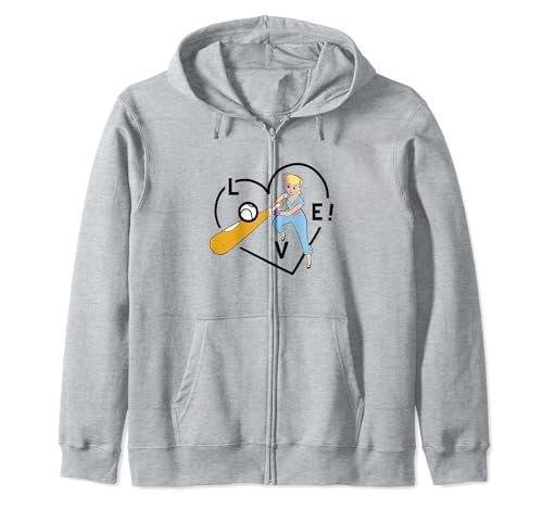 Sweat à capuche Toy Story Bo Peep le cadeau idéal avec cœur baseball pour elle