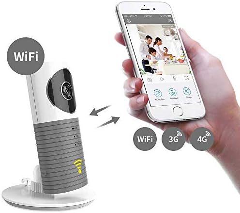 Clever Dog 720P Wireless Security Security WiFi Camera(Grey)