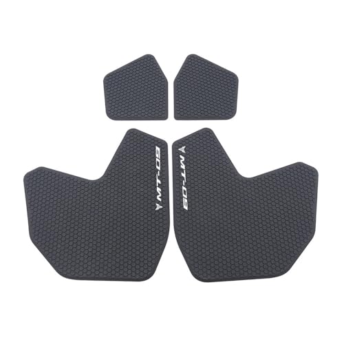 Autocollant réservoir moto pour FZ09 et MT09 2013-2020 protecteur de grip latéral noir
