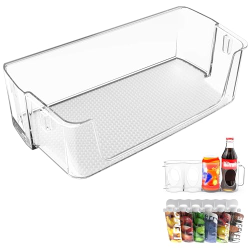Upgraded DA63-09775A DA97-20984A Refrigerator Door Bin (Right Side)Compatible with Sam-sung Fridge Door Shelves RF27T5201SR RF28T5001SR Fit for Sam-sung Refrigerator Door Shelf Replacement RF27T5241SR