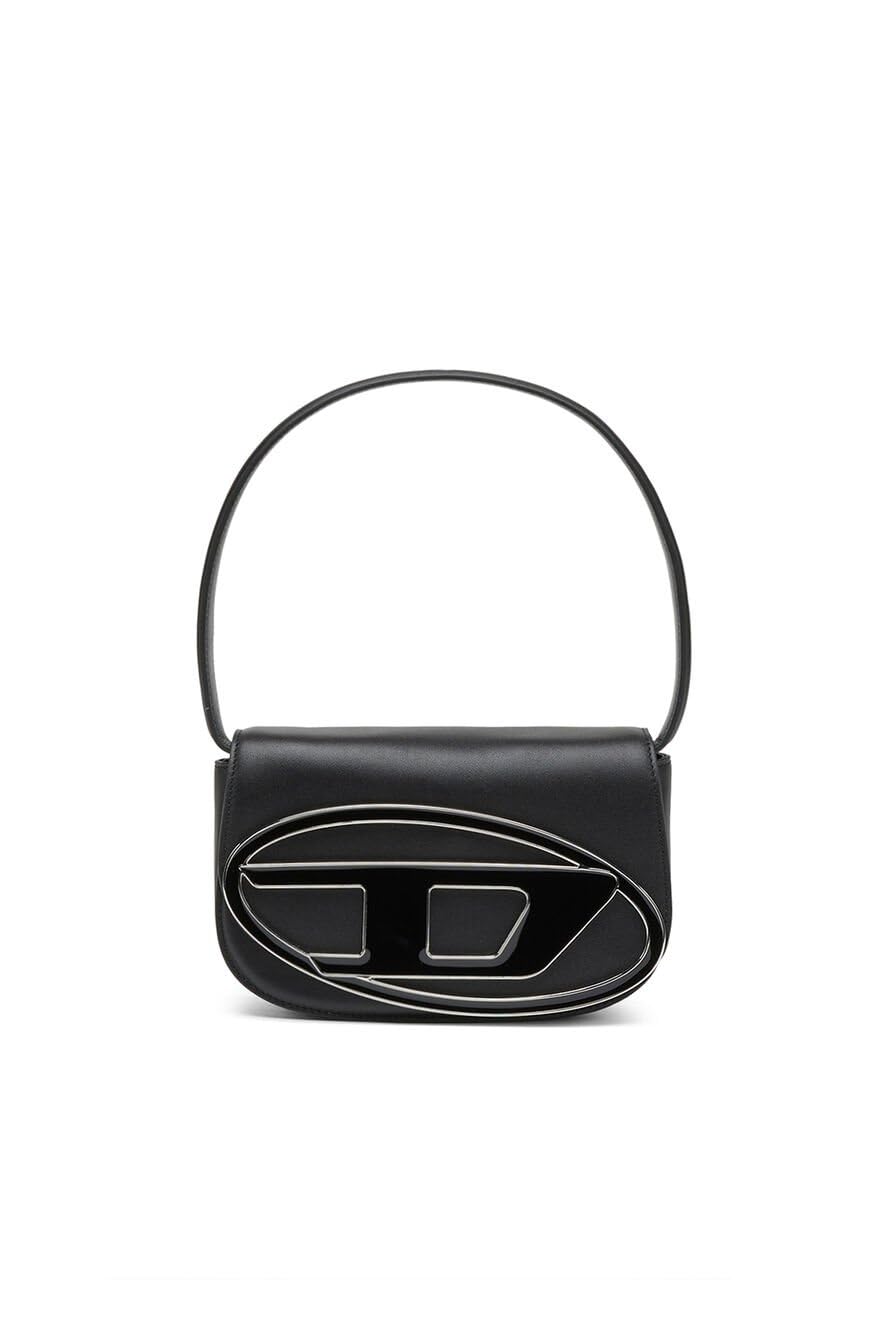 Diesel Unisex's 1dr Shoulder Bag, Black, ESTÁNDAR