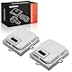 Frankberg 2x Xenon Steuergerät Beleuchtung beidseitig Kompatibel mit 3er E46 3er Cabriolet E46 3er Coupe E46 6er E63 6er Cabriolet E64 X3 E83 Min.i R50 R53 Replace# 601050