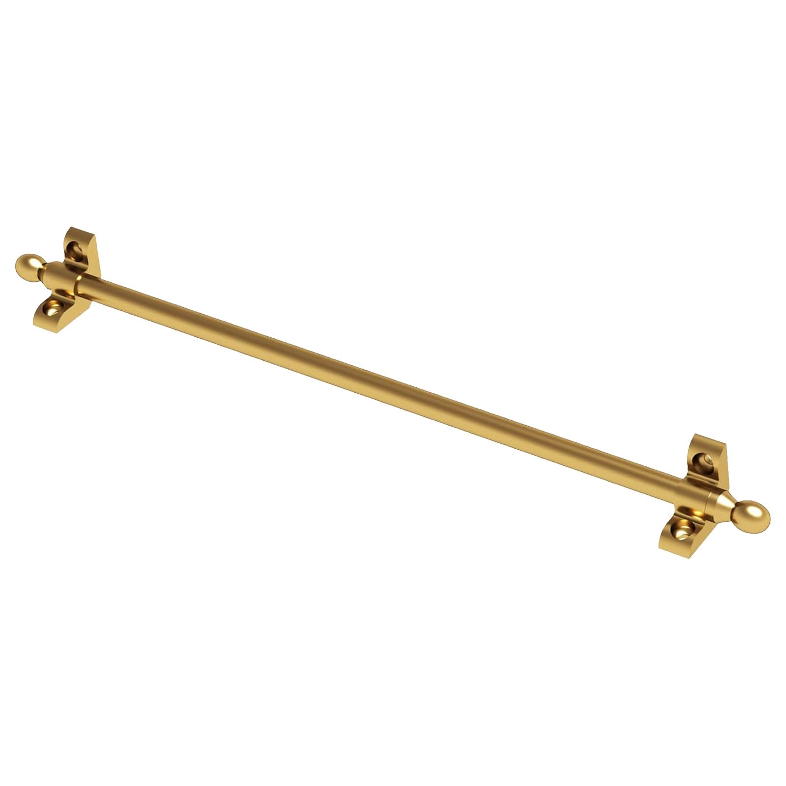 DFGHNBVC Stair Rods For Carpet Runners Set With Oval Finials And Brackets, Decorative Staircase Carpet Rods For Home Hotels Cinemas,Gold-28In(71Cm)