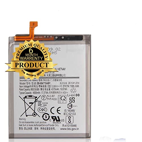 Image of THE BATTERY STORE Original EB-BN770ABY Battery for Compatible with EB-BN770ABY Samsung Galaxy Note 10 Lite N770F EB-BN770ABY Battery with 3 Month Warranty .(for Samsung NOTE-10 LITE)