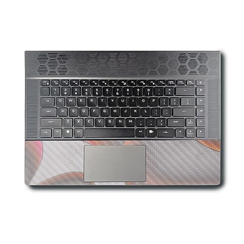 Image of MightySkins Carbon Fiber Skin Compatible With Alienware X16 R1 (2023) Full Wrap Kit - Bubble Marble | Protective, Durable Textured Carbon Fiber Finish | Easy To Apply & Change Styles | Made in the USA