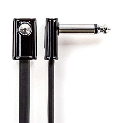MXR Patch Slim Jack 15cm pack de 3 cables jack planos para accesorios de guitarra 5