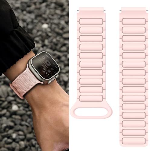 Correa de silicona magnética para reloj compatible con FQQ Smartwatch miniatura 3