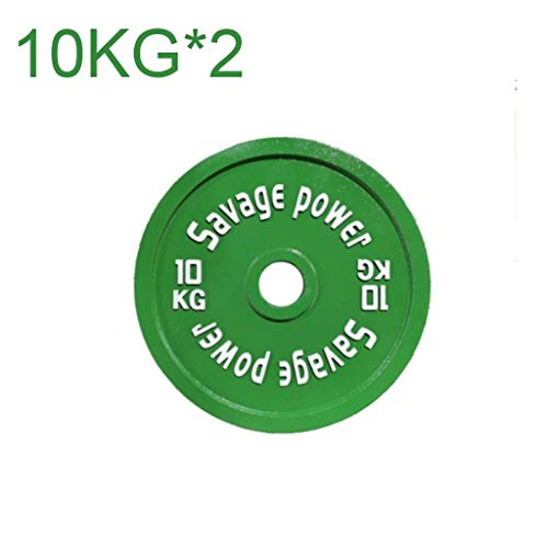 Ultrafinas Grip Peso placas de peso discos pintura moldeada en color acero Barra Pieza 5 kg * 2, * 2 10 kg, 15 kg * 2 placas Olímpicos entrenamiento de la fuerza gimnasia de entrenamiento con barra pi