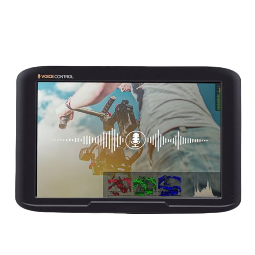 GEERYZHE Monitor de Campo de Cámara Profesional de 7" 1920x1200 Entrada/Salida 4K 2.0 con Control de Voz y Parasol para Fotografía y Cine DSLR - imagen 2