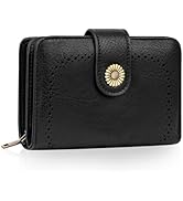 Portafoglio Donna TEUEN In Pelle PU - Vintage Con Blocco RFID, Multi