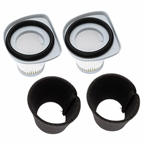 Filtro de Aspiradora, 2 Piezas de Repuesto de Filtros Delicados para Haier para ZL601A