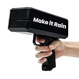 Money Gun Automatic Cash Toy Gun Make It Rain Money Shooter Gun for Parties,Club Events Christmas, Halloween, Birthday Parties, Weddings Fun Prop Money Gun for New Year Gift