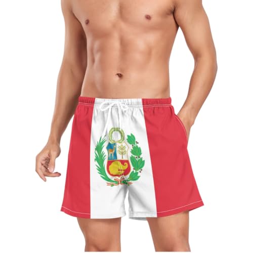 Pantalones cortos de playa de secado rápido con acabados premium de Perú 4
