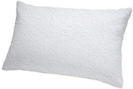 Comfort Shield Anti Allergen Bed Bug Proof Soft Terry Waterproof Pillow Protector, White, King