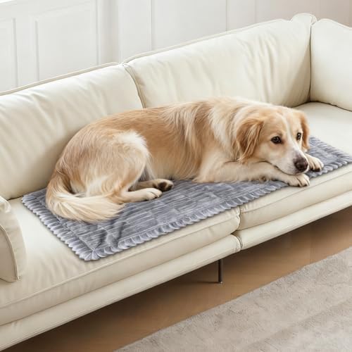 Tutamaz Hundedecke Auto Rückbank 137×60cm, Auto Hundematte Decke Weich, Hundesitz Rückbank Große Hunde, Hundematte rutschfest, Leicht zu Reinigen, Kratzfest und Komfortabel