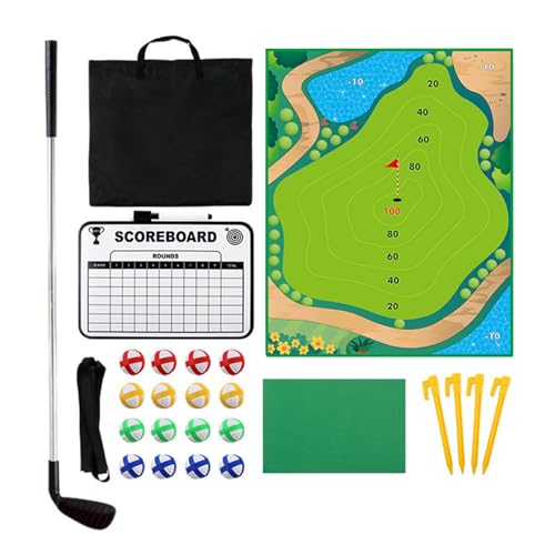 Jeu de chipping golf et tapis d entraînement interactif au putt pour débutants