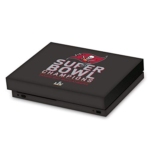 Sticker Xbox One X NFL Tampa Bay Buccaneers décor de salon pour gamer et fan de foot
