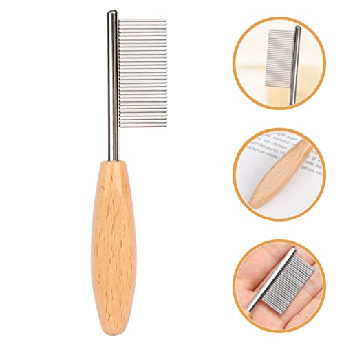 POPETPOP Pettine per Cani Denti in Acciaio